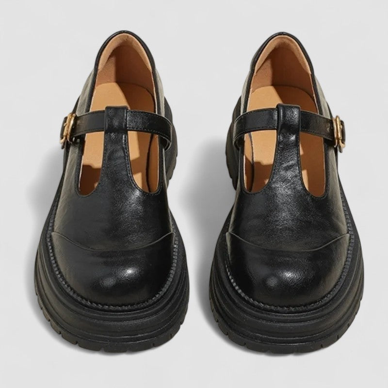 Ella | Timeless Chunky T-Bar Mary Jane Shoes