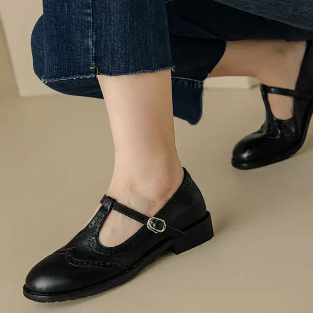 Ellie | Elegant T-Strap Mary Jane Shoes