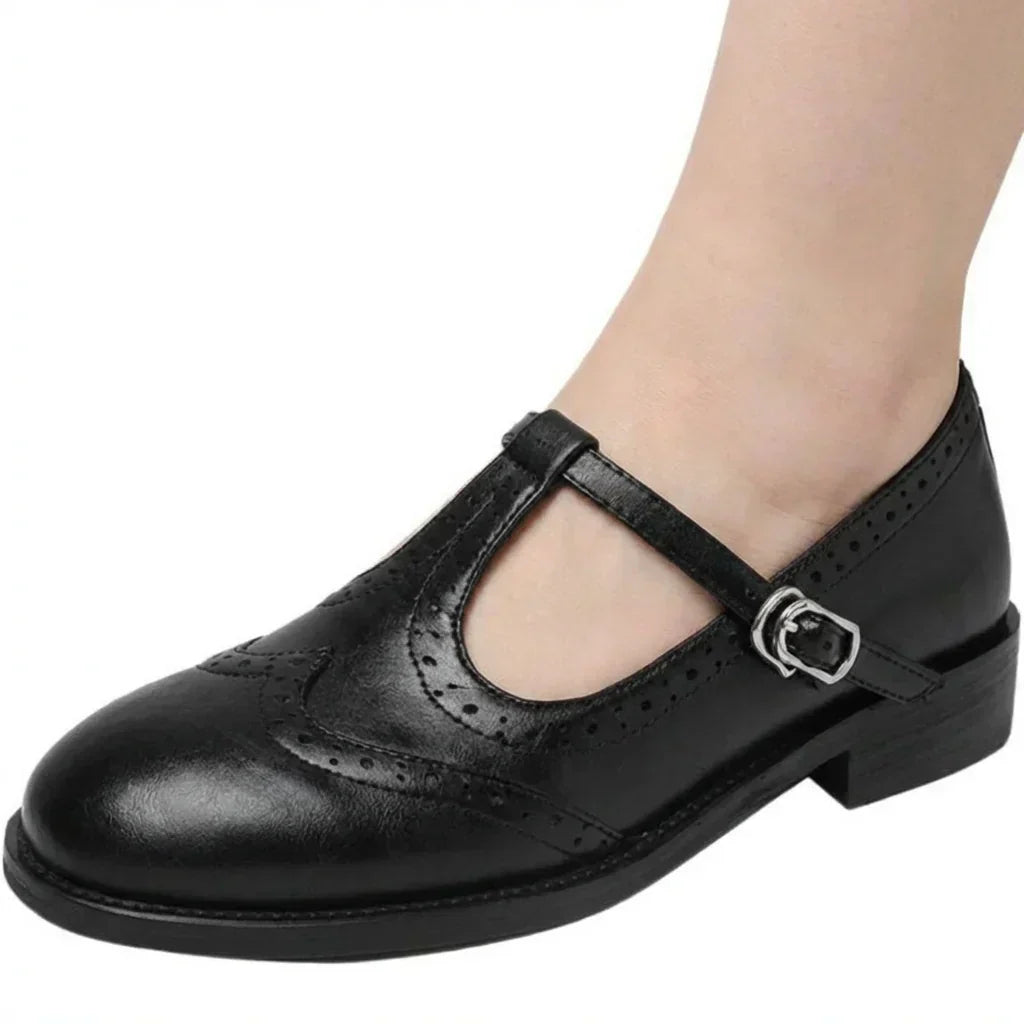 Ellie | Elegant T-Strap Mary Jane Shoes