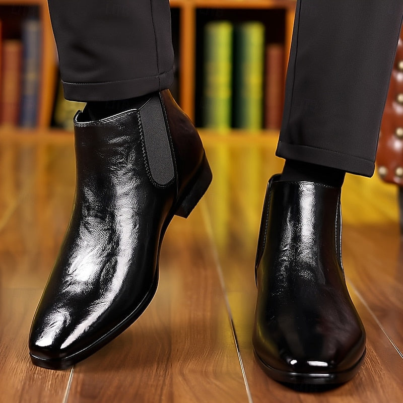 Elliot | Slip-On Chelsea Mens Boots with Elastic Sides