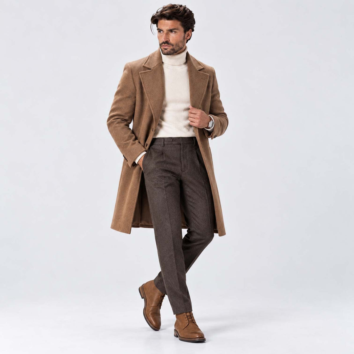 Elliot | Sophisticated Lace-Up Chukka Mens Boots