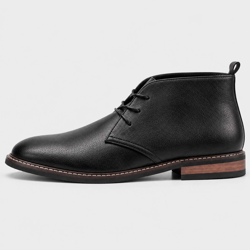 Elliot | Sophisticated Lace-Up Chukka Mens Boots