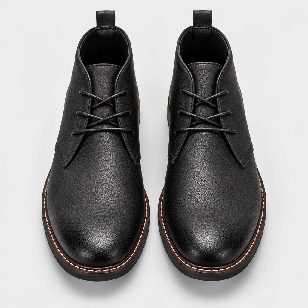 Elliot | Sophisticated Lace-Up Chukka Mens Boots
