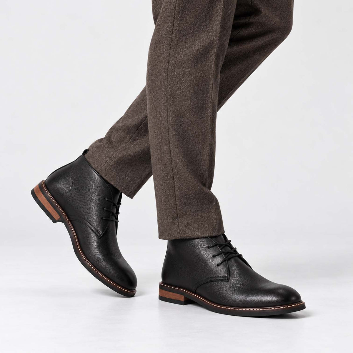 Elliot | Sophisticated Lace-Up Chukka Mens Boots