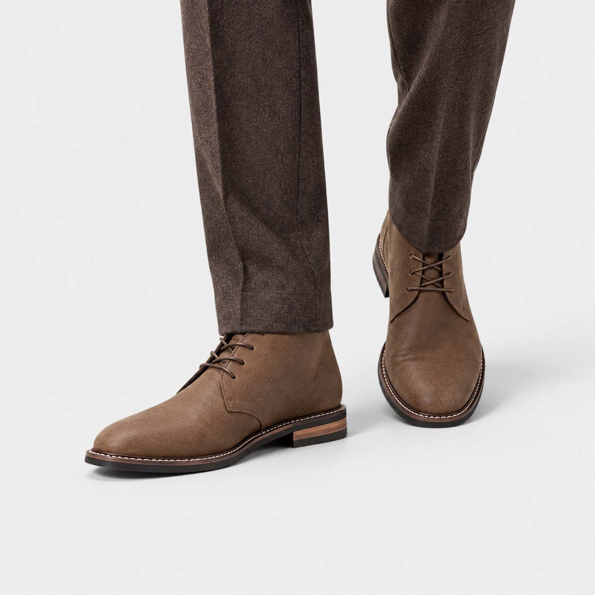 Elliot | Sophisticated Lace-Up Chukka Mens Boots