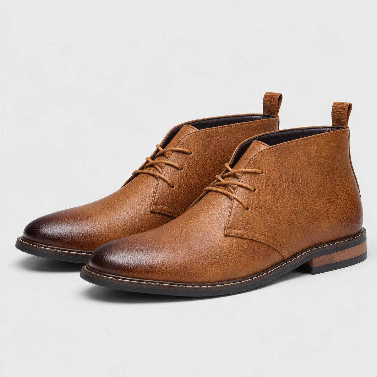 Elliot | Sophisticated Lace-Up Chukka Mens Boots
