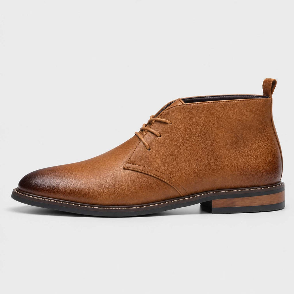 Elliot | Sophisticated Lace-Up Chukka Mens Boots