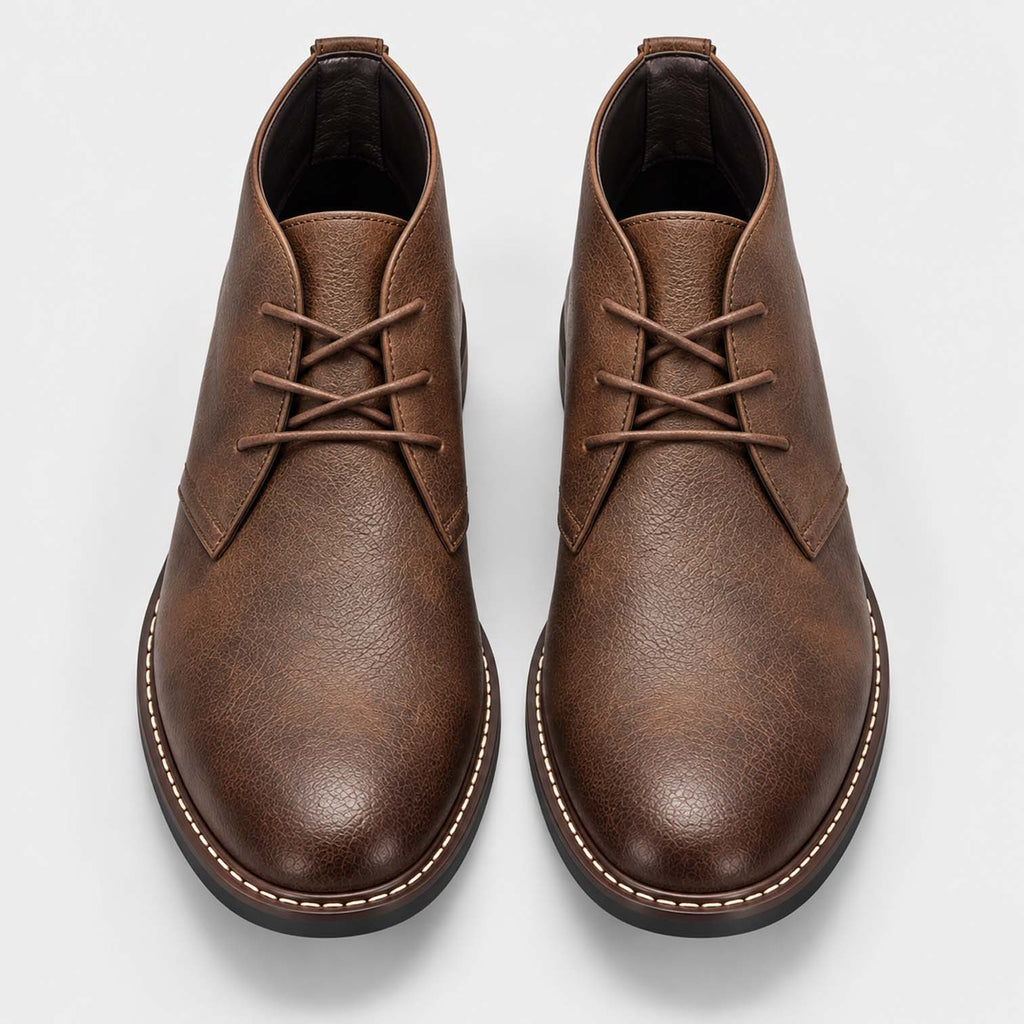 Elliot | Sophisticated Lace-Up Chukka Mens Boots