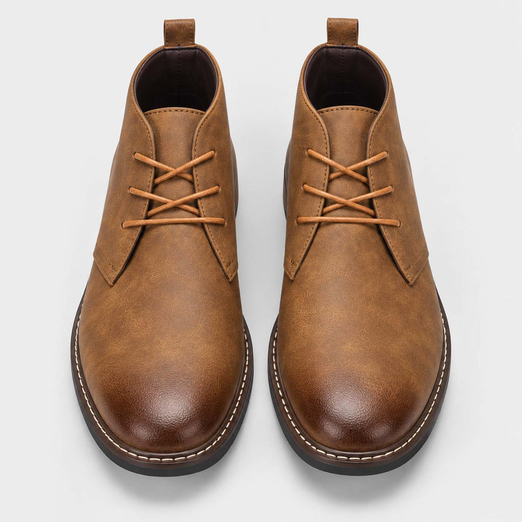 Elliot | Sophisticated Lace-Up Chukka Mens Boots