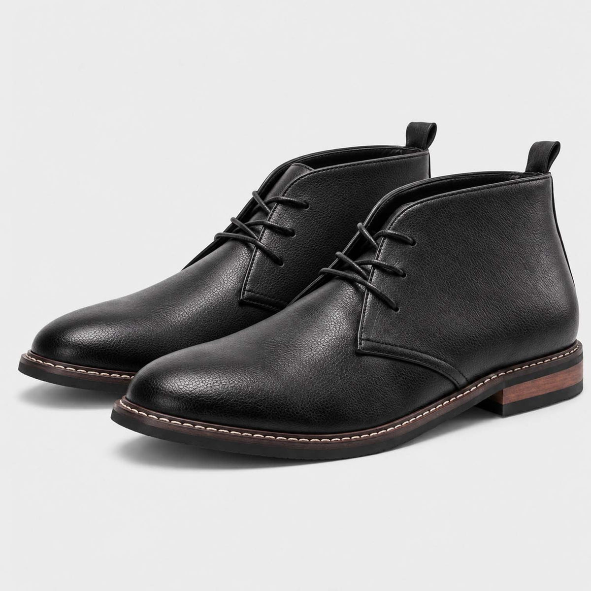 Elliot | Sophisticated Lace-Up Chukka Mens Boots