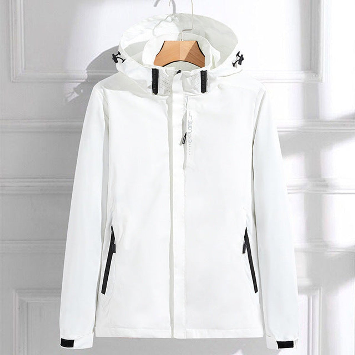 Eloise | Graceful Hooded Waterproof Jacket with Adjustable Fit