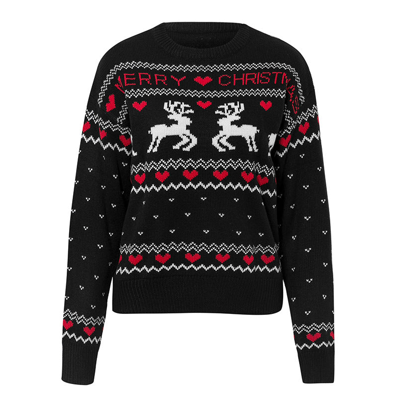 Eloise | Timeless Reindeer Fair Isle Ladies Xmas Jumpers