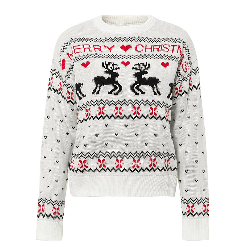 Eloise | Timeless Reindeer Fair Isle Ladies Xmas Jumpers