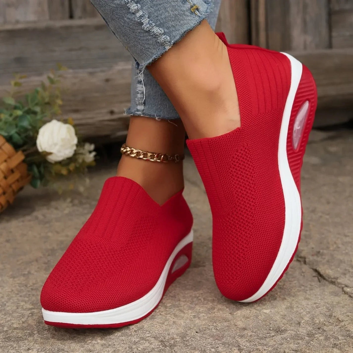 Emilia | Graceful Orthopedic Slip-On Walking Shoes