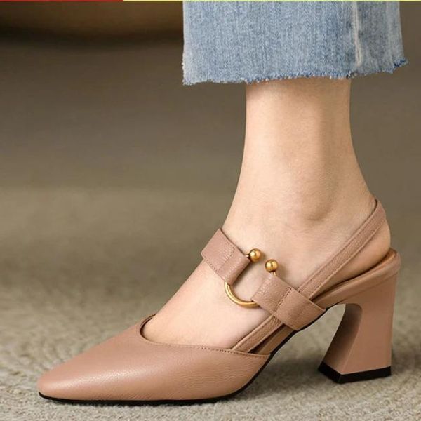 Emilia | Timeless Buckle Strap Mary Jane Slingback Heels