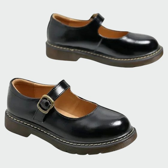 Emily | Elegant Block Heel Mary Jane Shoes