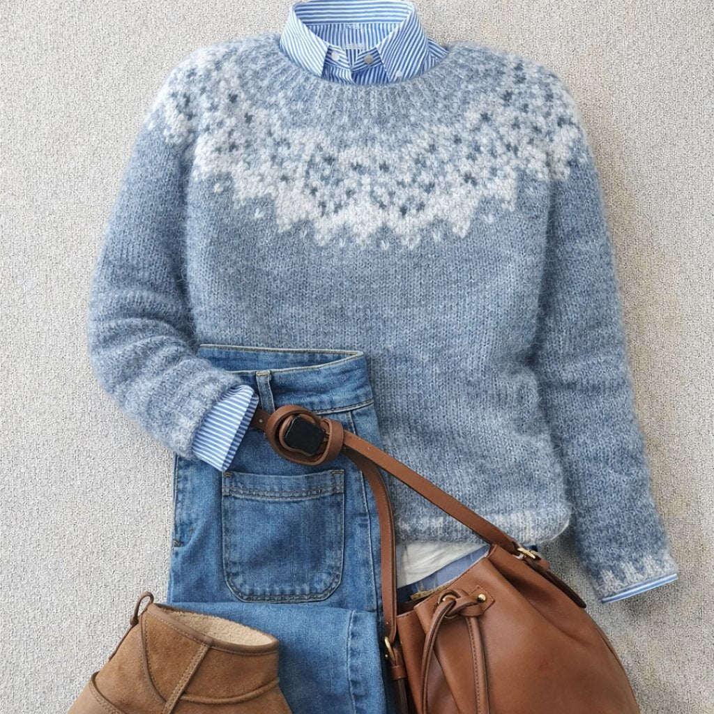 Emily | Relaxed Fair Isle Christmas Jumper for Women