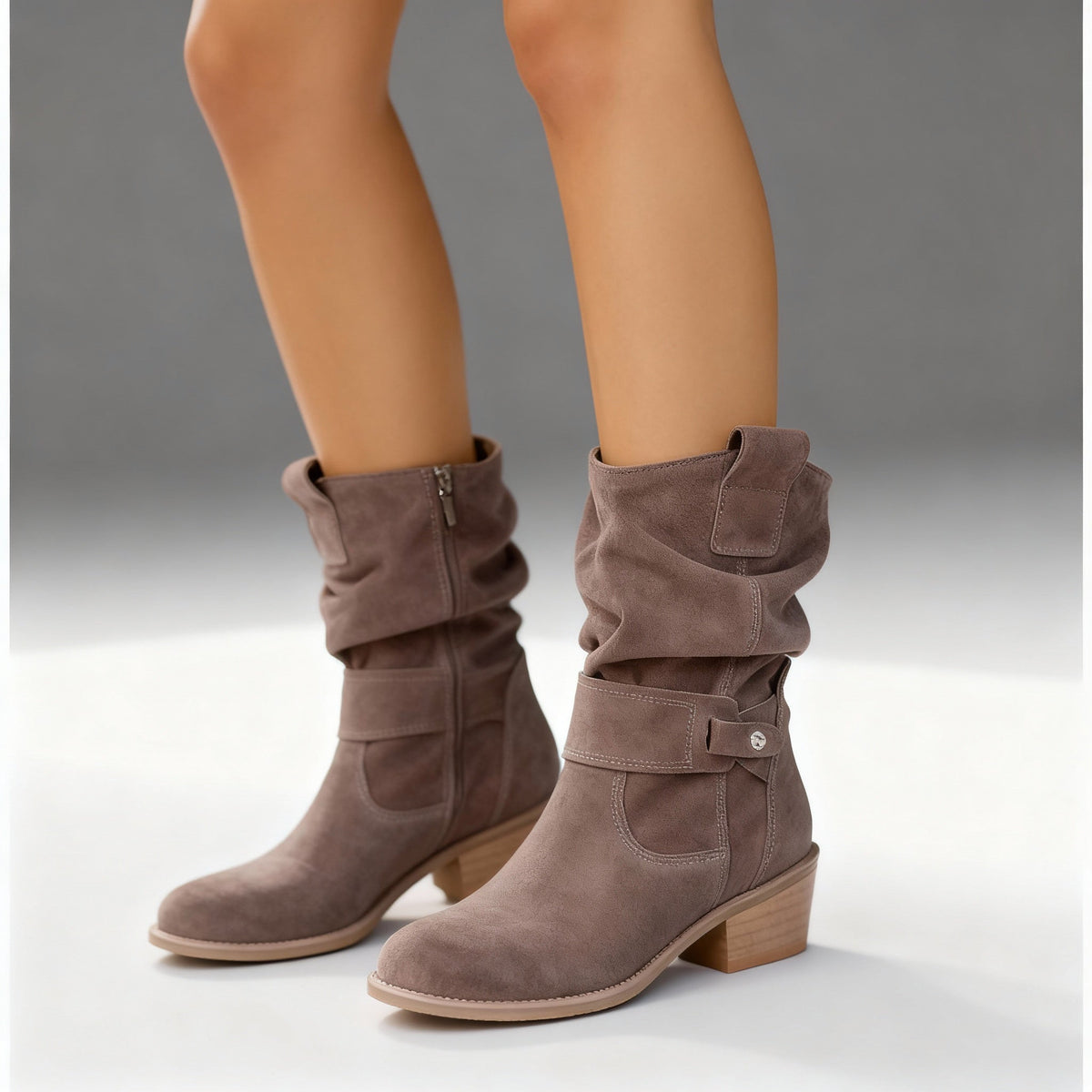 Emma | Classic Slouch Mid-Calf Womens Boots