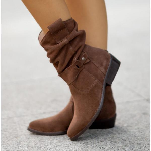 Emma | Classic Slouch Mid-Calf Womens Boots