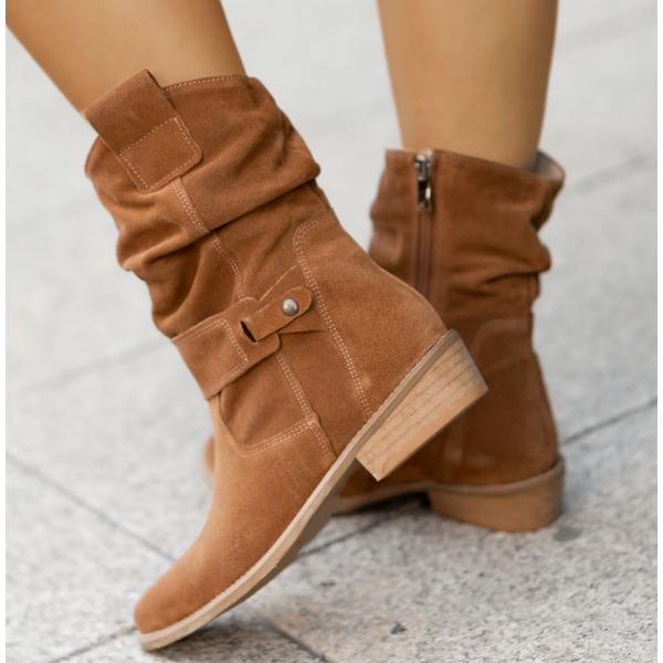 Emma | Classic Slouch Mid-Calf Womens Boots