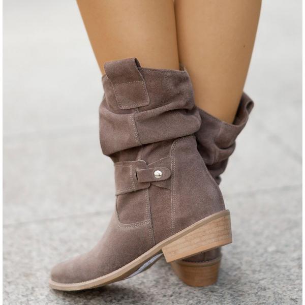 Emma | Classic Slouch Mid-Calf Womens Boots