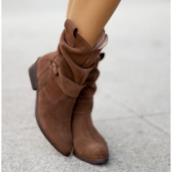 Emma | Classic Slouch Mid-Calf Womens Boots