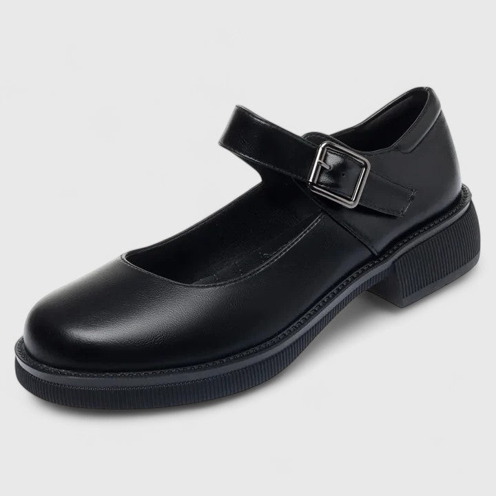 Emma | Graceful Buckle Strap Mary Jane Shoes