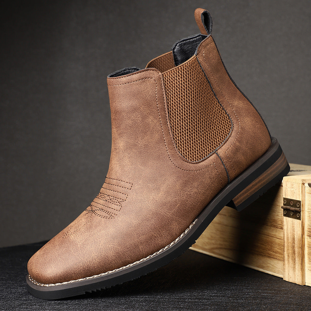 Enzo | Chic Classic Chelsea Mens Boots