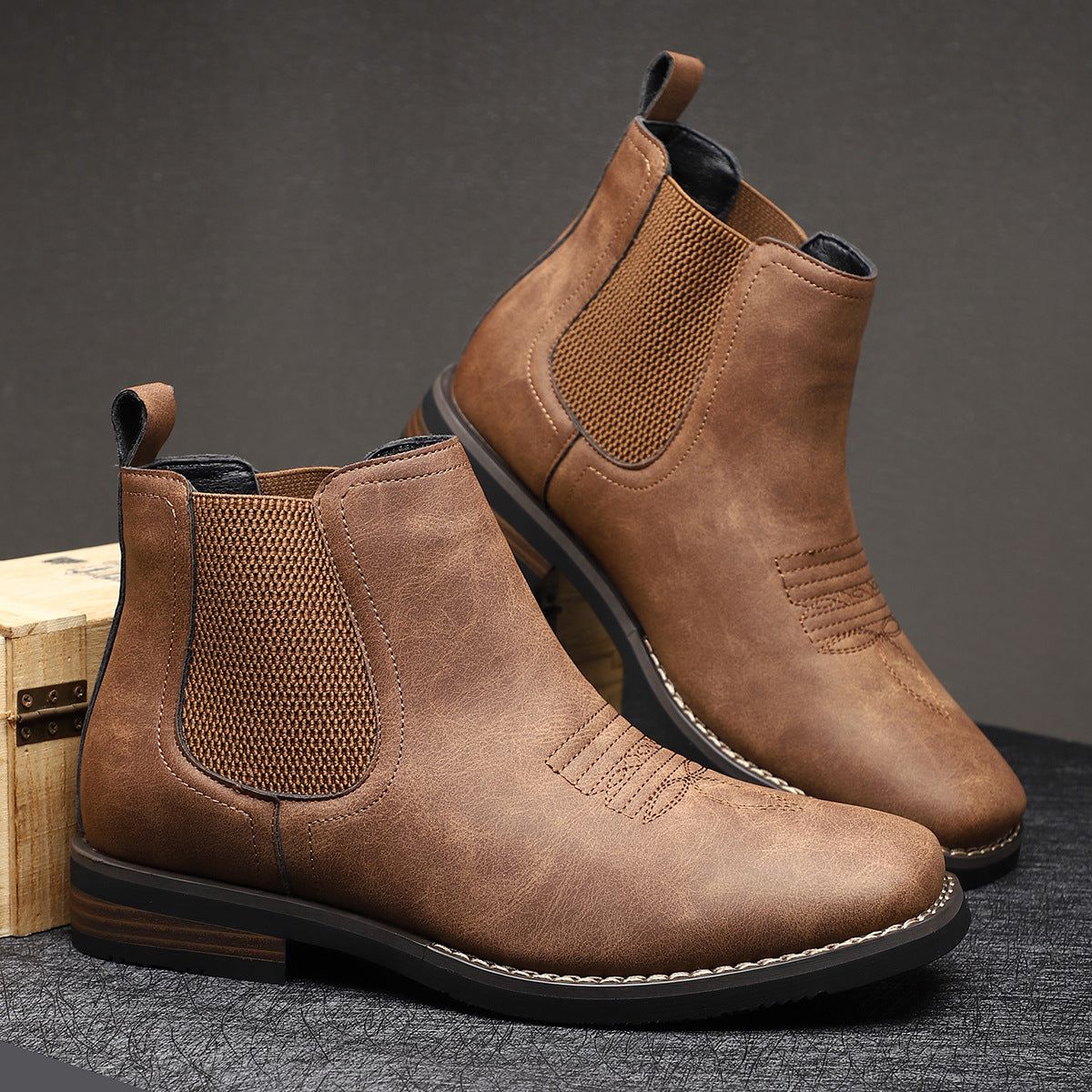 Enzo | Chic Classic Chelsea Mens Boots