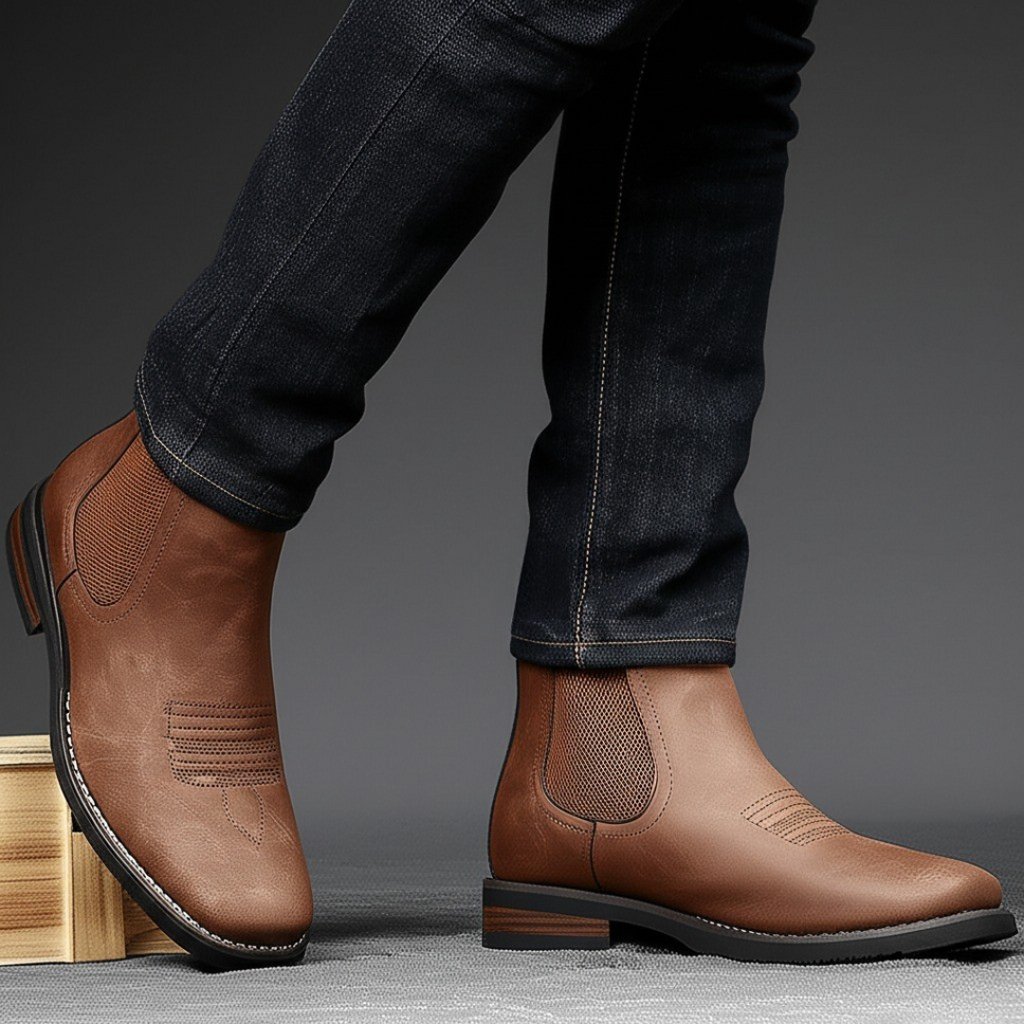 Enzo | Chic Classic Chelsea Mens Boots