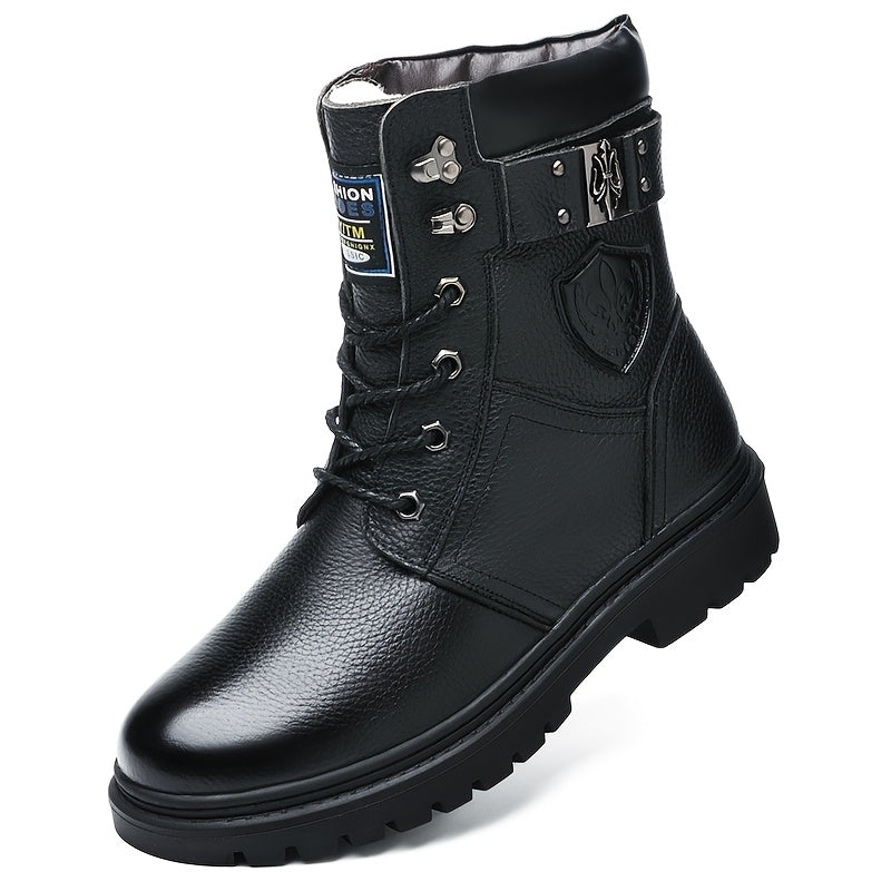 Enzo | Classic Rugged Lace-Up Mens Boots