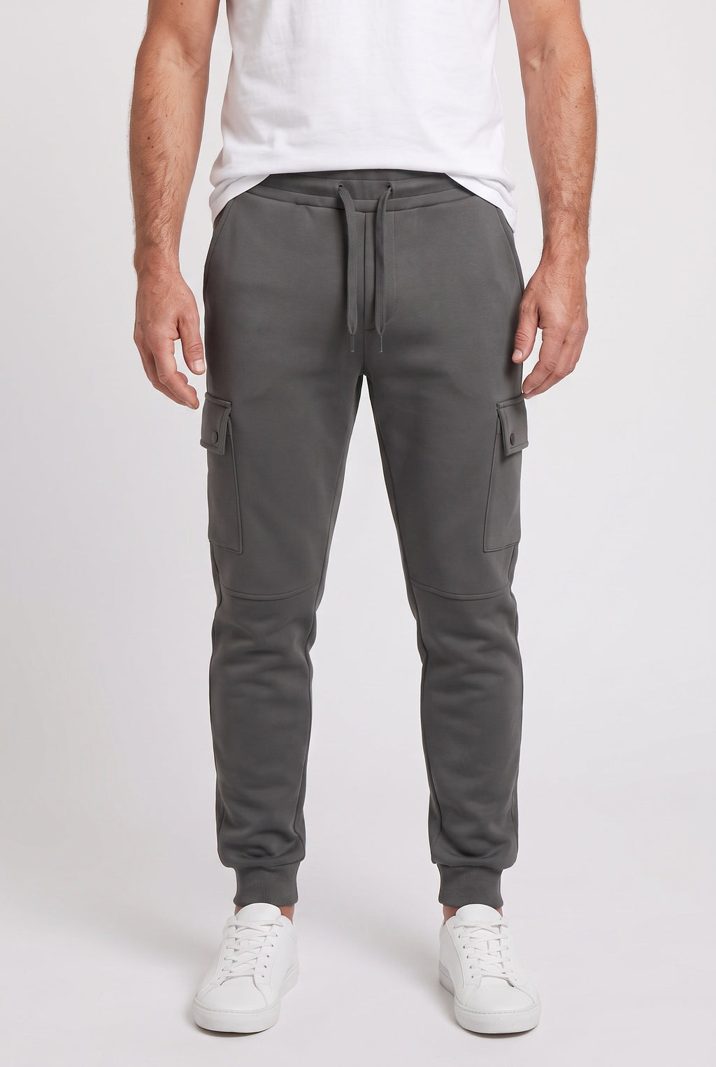 Enzo | Refined Tapered Cargo Trousers Joggers