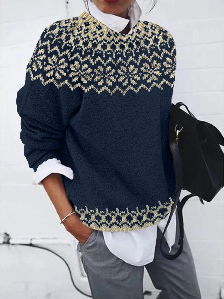 Erin | Chic Fair Isle Ladies Xmas Jumpers