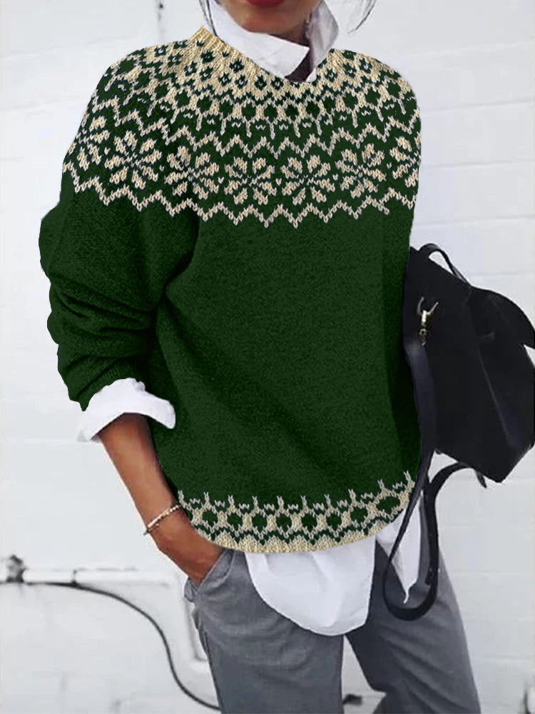 Erin | Chic Fair Isle Ladies Xmas Jumpers