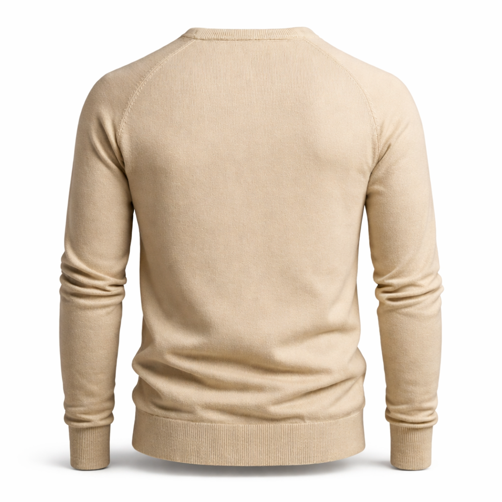 Ethan | Diamond Pattern Crew Neck Mens Knit Jumper