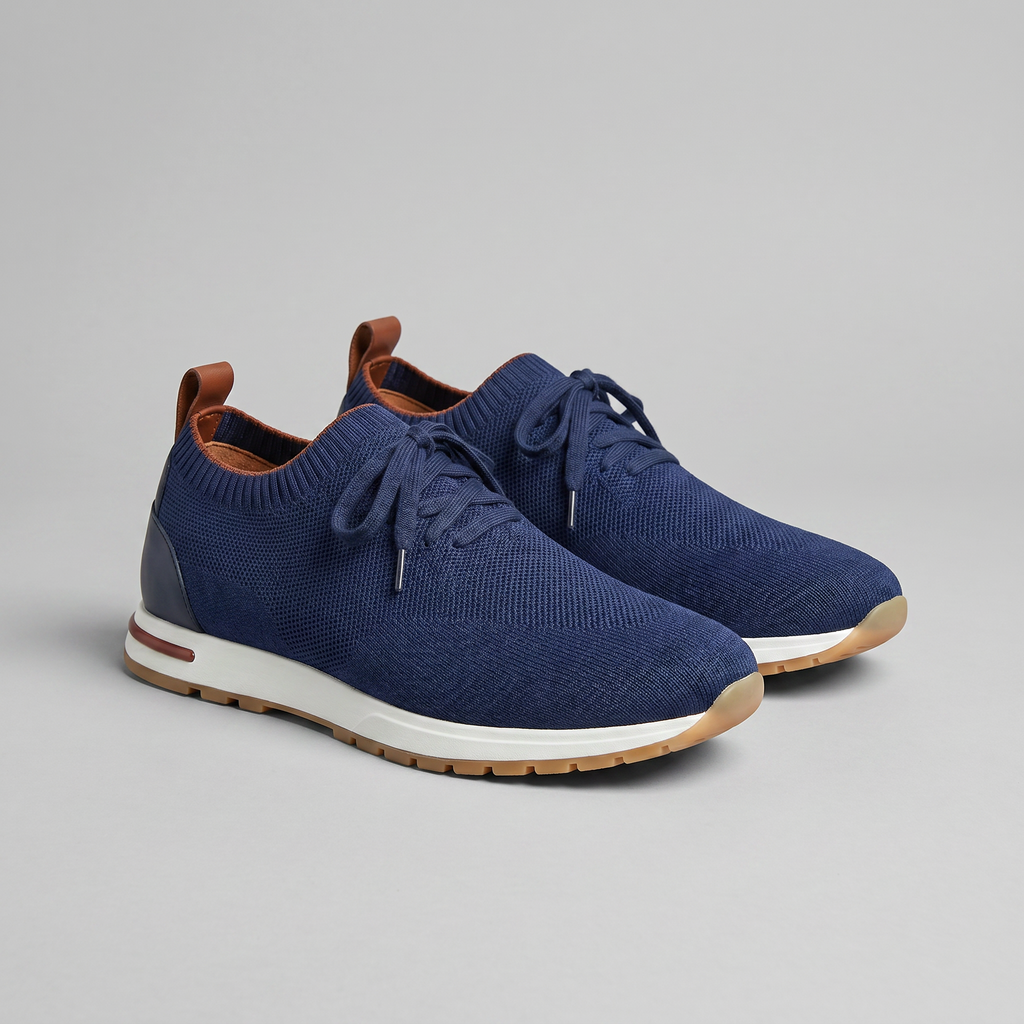 Ethan | Timeless Orthopedic Sneakers Men Knit Lace-Up Trainers