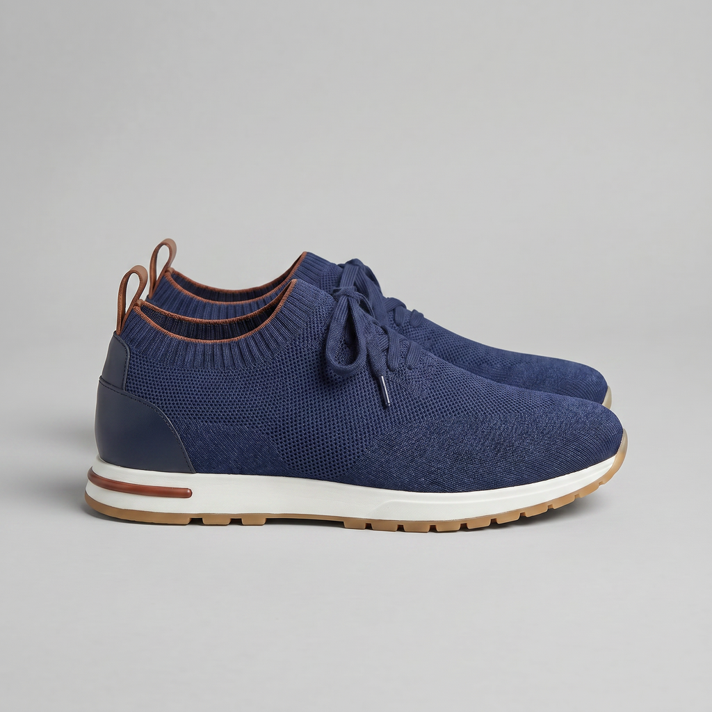 Ethan | Timeless Orthopedic Sneakers Men Knit Lace-Up Trainers