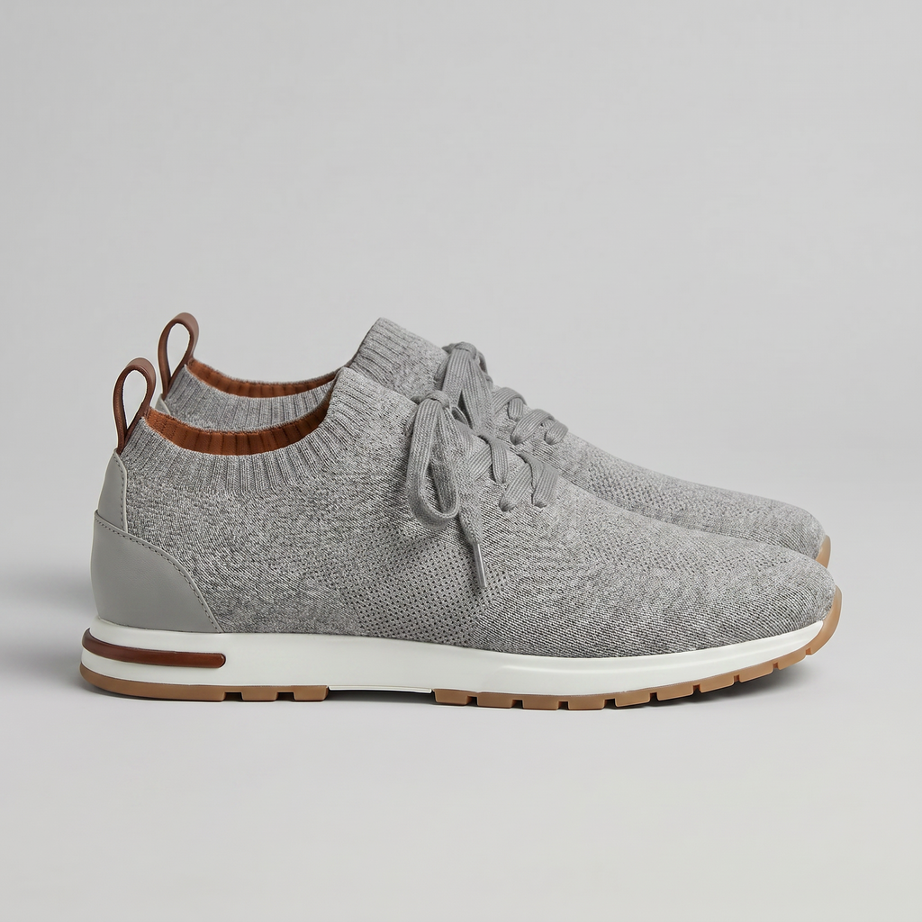 Ethan | Timeless Orthopedic Sneakers Men Knit Lace-Up Trainers