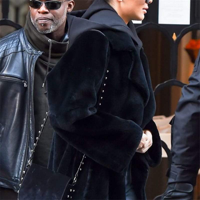 Eva | Polished Oversized Long Faux Fur Coat