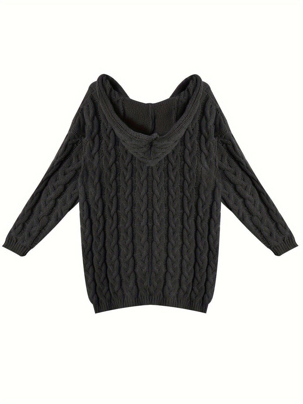 Eva | Sophisticated Cable-Knit V-Neck Christmas Jumper for Women