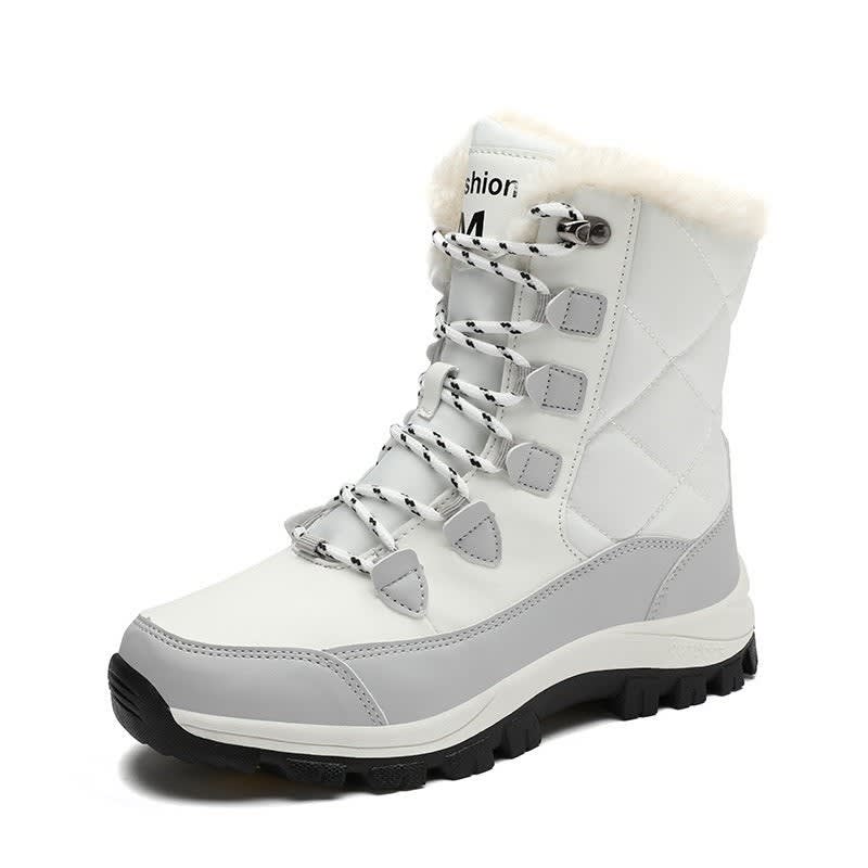 Evelyn | Stylish Insulated Lace Up Snow Boots