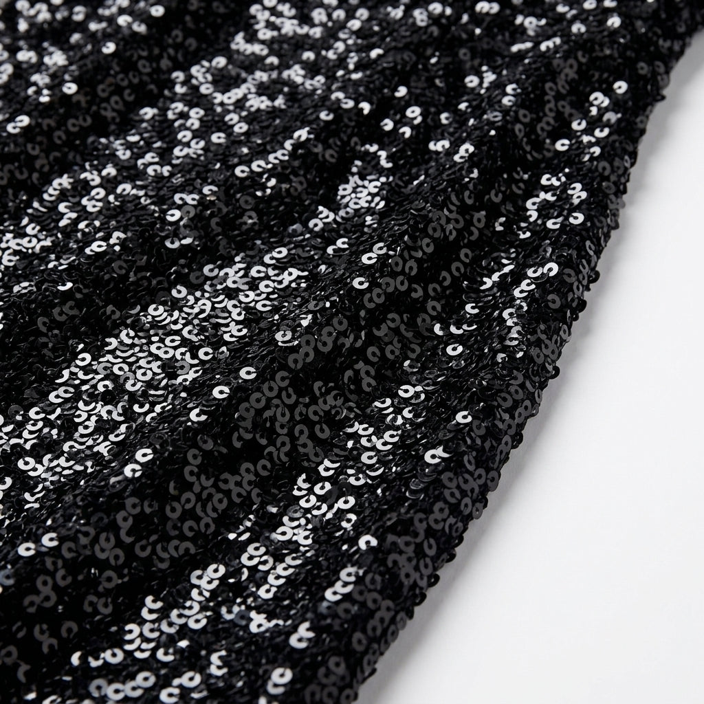 Evie | Cosy Sparkly Sequin Mermaid Christmas Dress