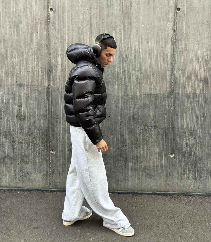 Felix | Polished Hooded Puffer Jacket with Shiny Finish