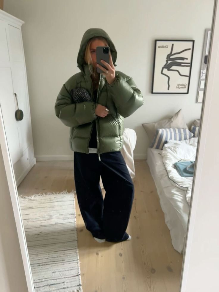 Felix | Polished Hooded Puffer Jacket with Shiny Finish