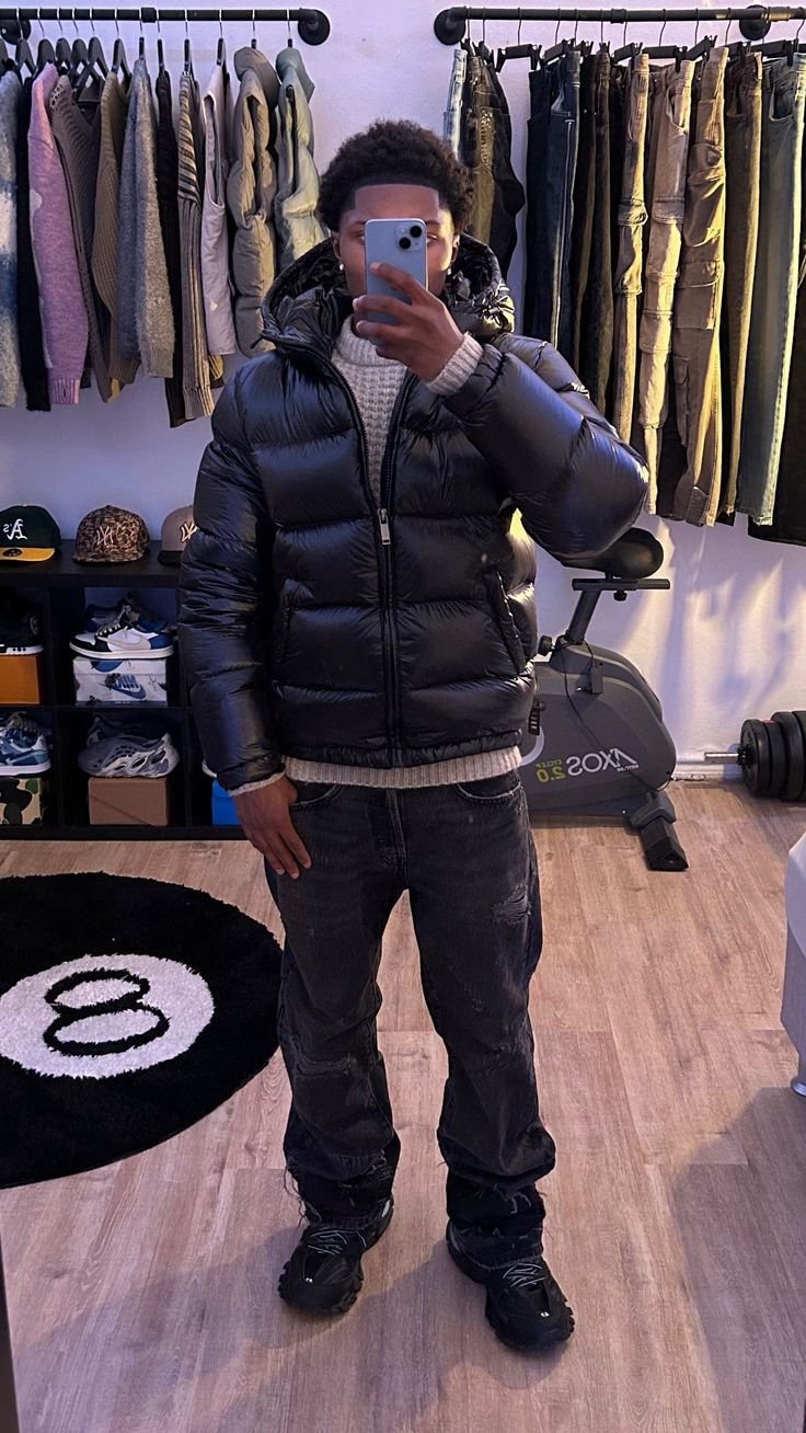 Felix | Polished Hooded Puffer Jacket with Shiny Finish