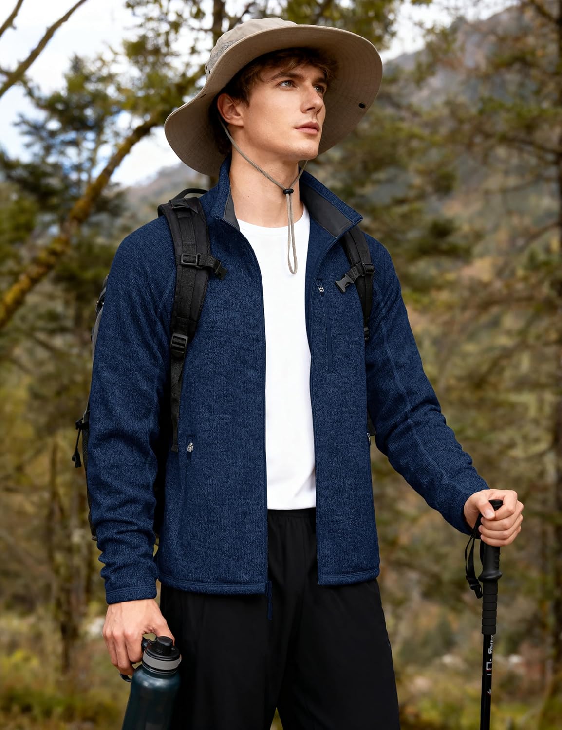 Finn | Full Zip Mens Fleece Jacket