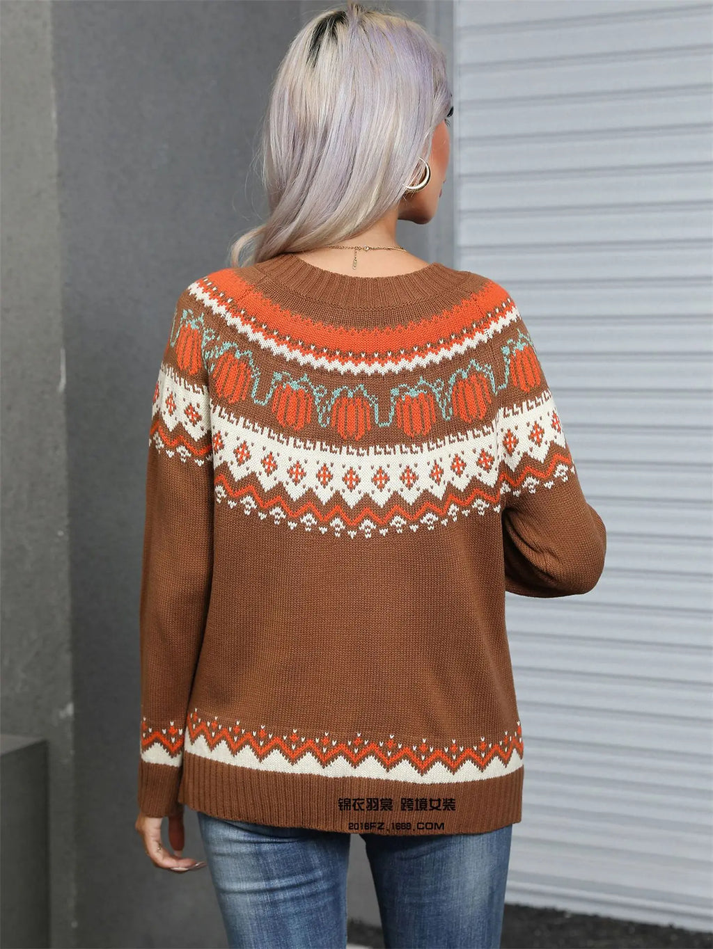 Florence | Effortless Fair Isle Christmas Jumper for Women