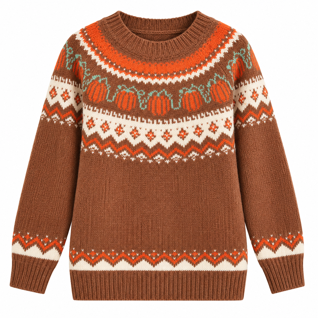 Florence | Effortless Fair Isle Christmas Jumper for Women