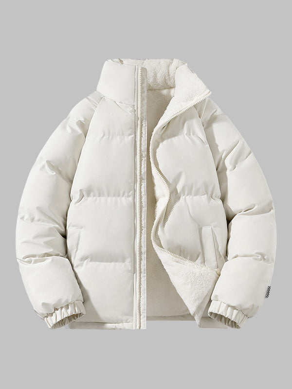Freddie | Graceful Fleece-Lined Hooded Puffer Jacket