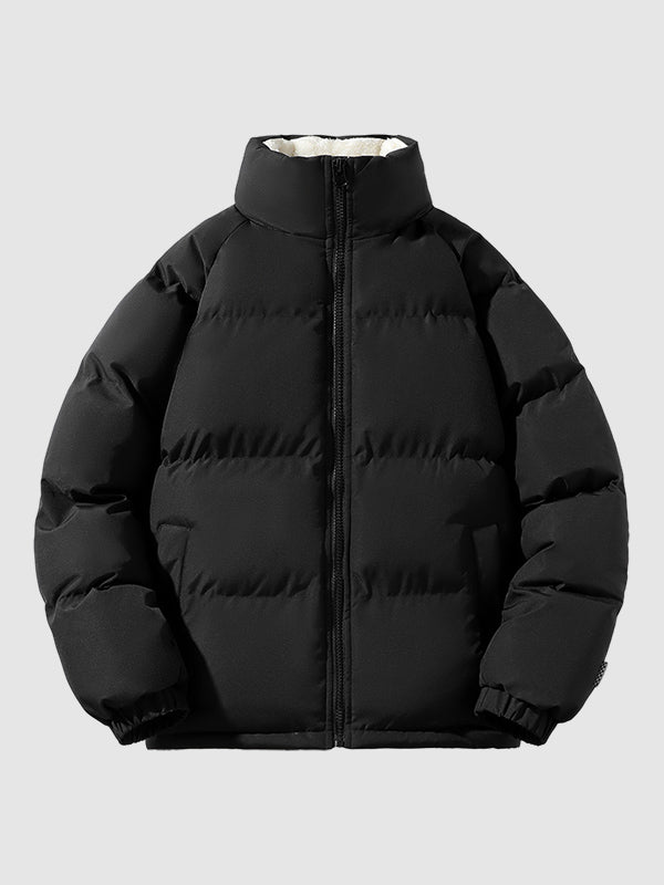 Freddie | Graceful Fleece-Lined Hooded Puffer Jacket